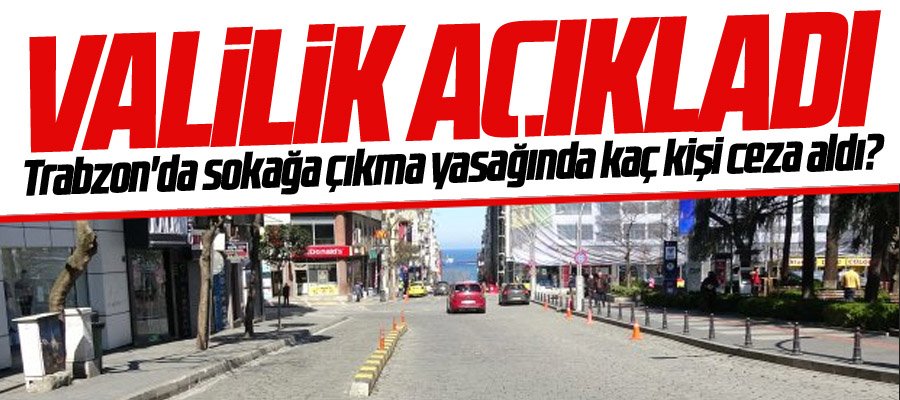 TRABZON DA KAÇ KİŞİ CEZA ALDI Taka Gazete Trabzon Haber