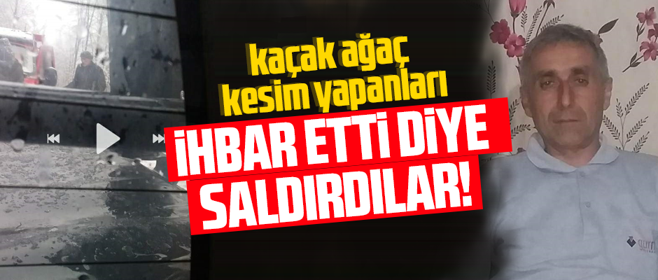 İHBAR ETTİN DİYE SALDIRDILAR Taka Gazete Trabzon Haber