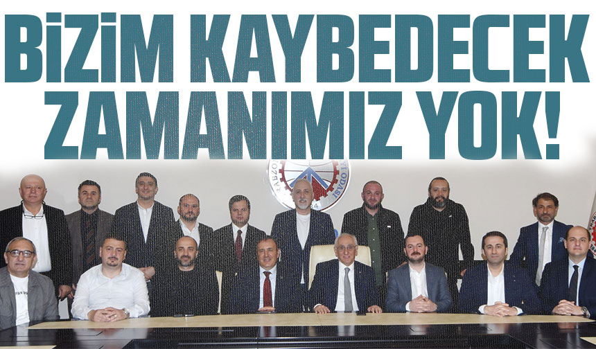 Trabzon un kaybedecek zamanı yok Taka Gazete Trabzon Haber