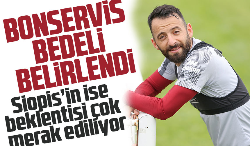 Trabzonspor Siopis için bonservis bedelini belirledi Taka Gazete