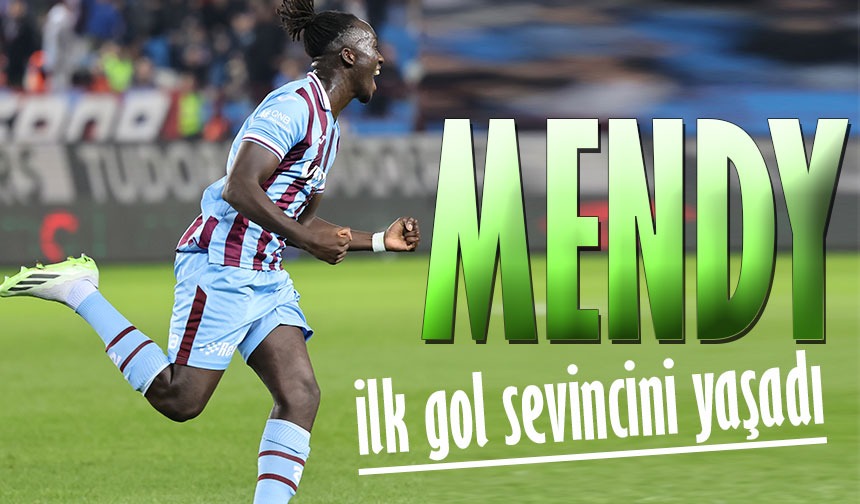 Trabzonspor un başarılı Fransız ön liberosu Batista Mendy Süper Lig