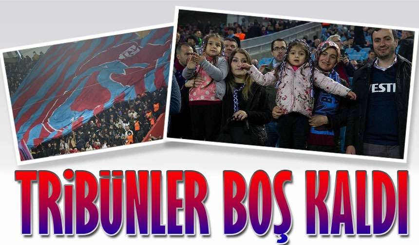 Trabzonspor Taraftarlarının Tribünleri Terk Etmesi Moralleri Bozdu