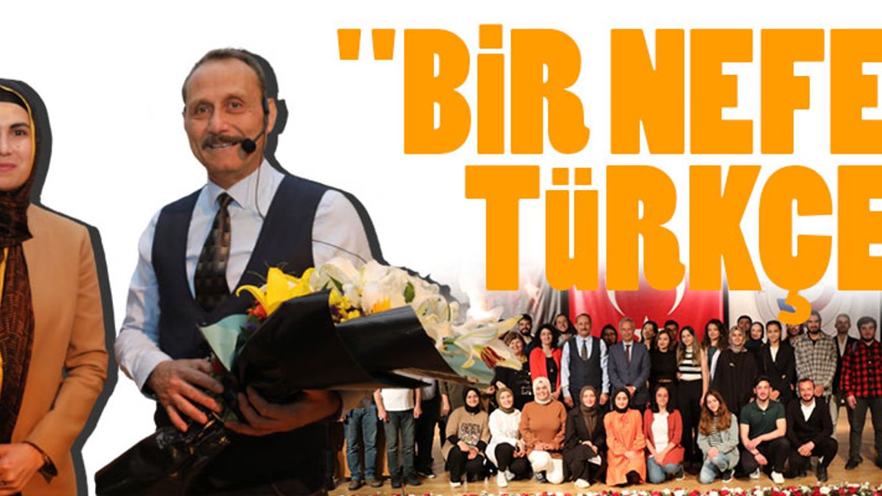 ‘TÜRKÇE 8 BİN 500 YILLIK DİLDİR’