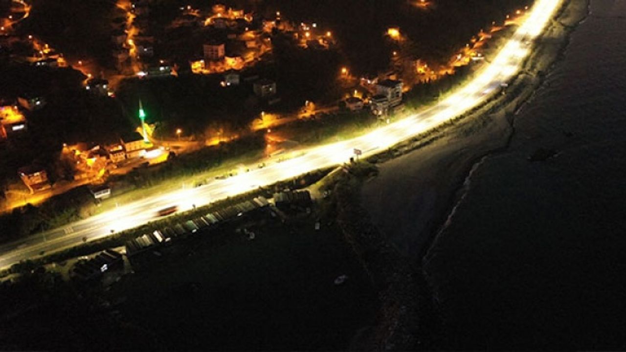 RİZE’DE HER YER IŞIL IŞIL OLDU