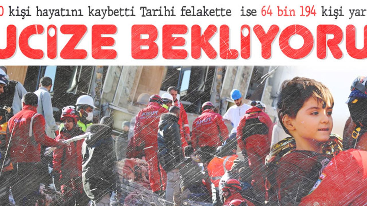 BİLANÇO HER GEÇEN DAKİKA AĞIRLAŞIYOR