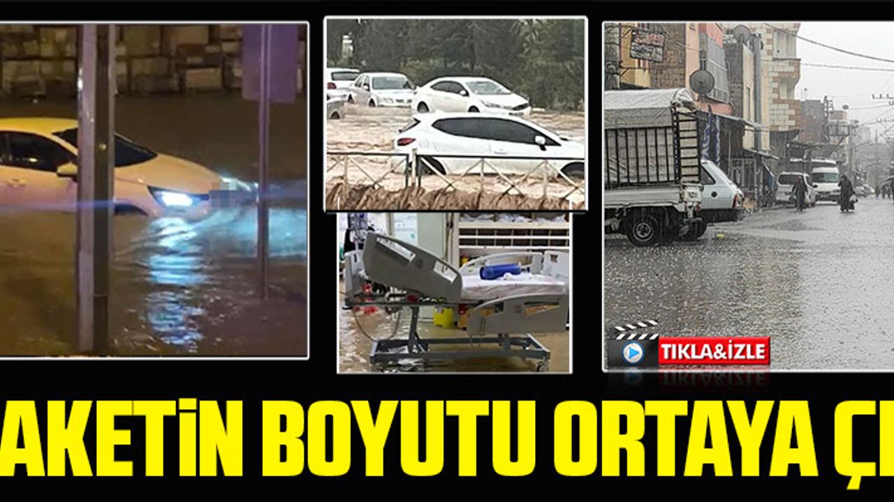 FELAKETİN BOYUTU GÜNDÜZ ORTAYA ÇIKTI