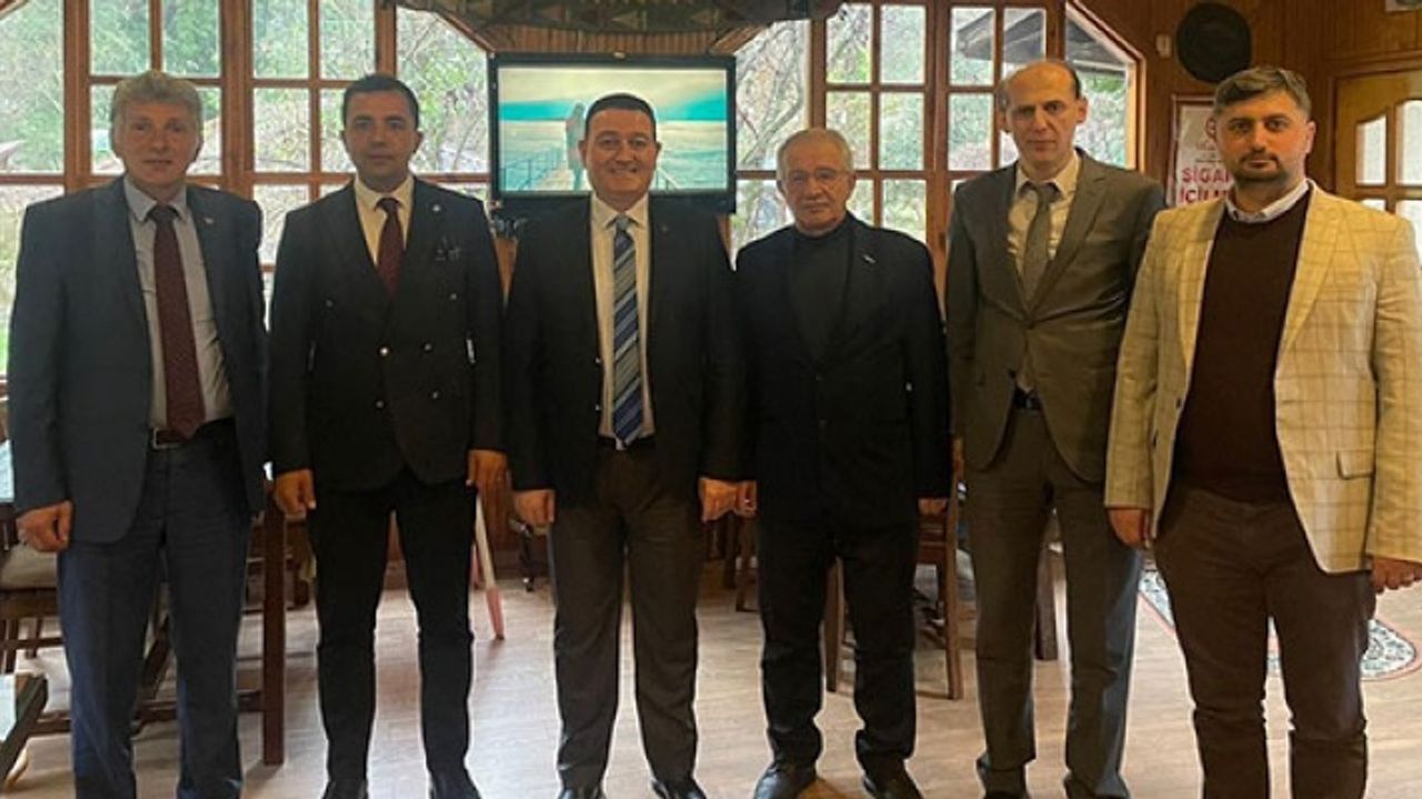 MİLLET İTTİFAKI RİZE İL BAŞKANLARI TOPLANDI