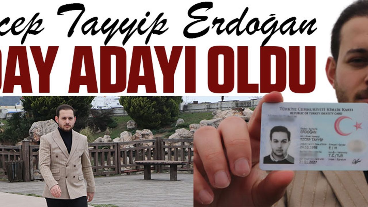 RECEP TAYYİP ERDOĞAN ADAY ADAYI OLDU