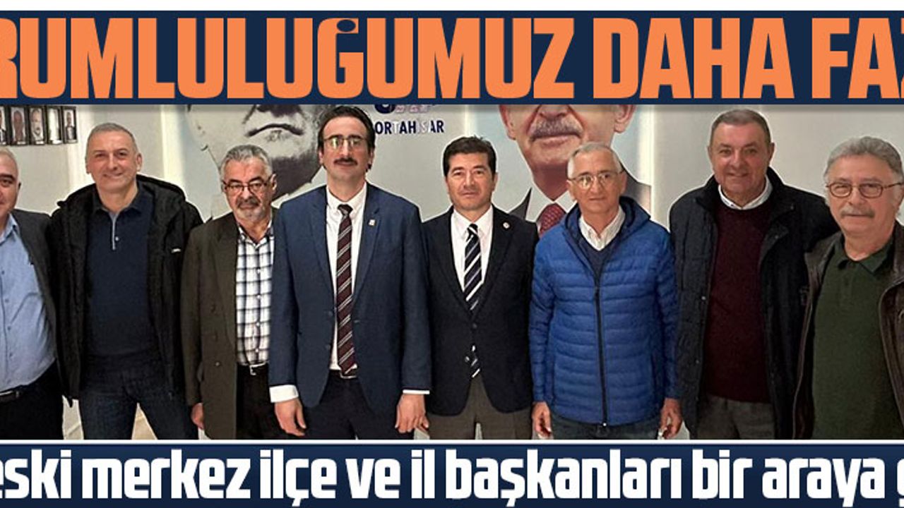 SORUMLULUĞUMUZ HER ZAMANKİNDEN DAHA FAZLA