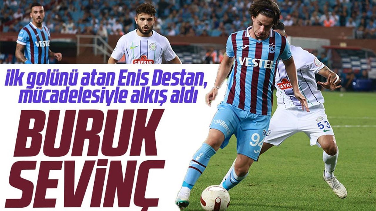 Enis Destan, mücadelesiyle alkış aldı Taka Gazete Trabzon Haber