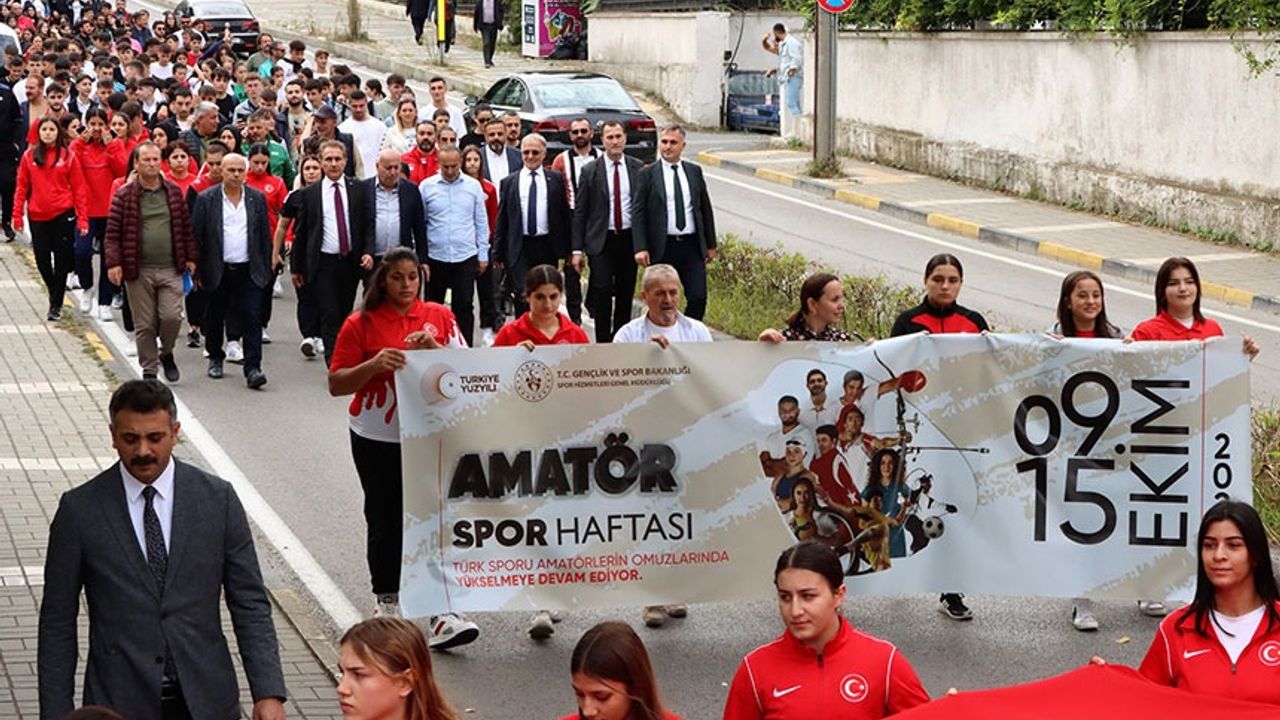Trabzon’da Amatör Spor Heyecanı