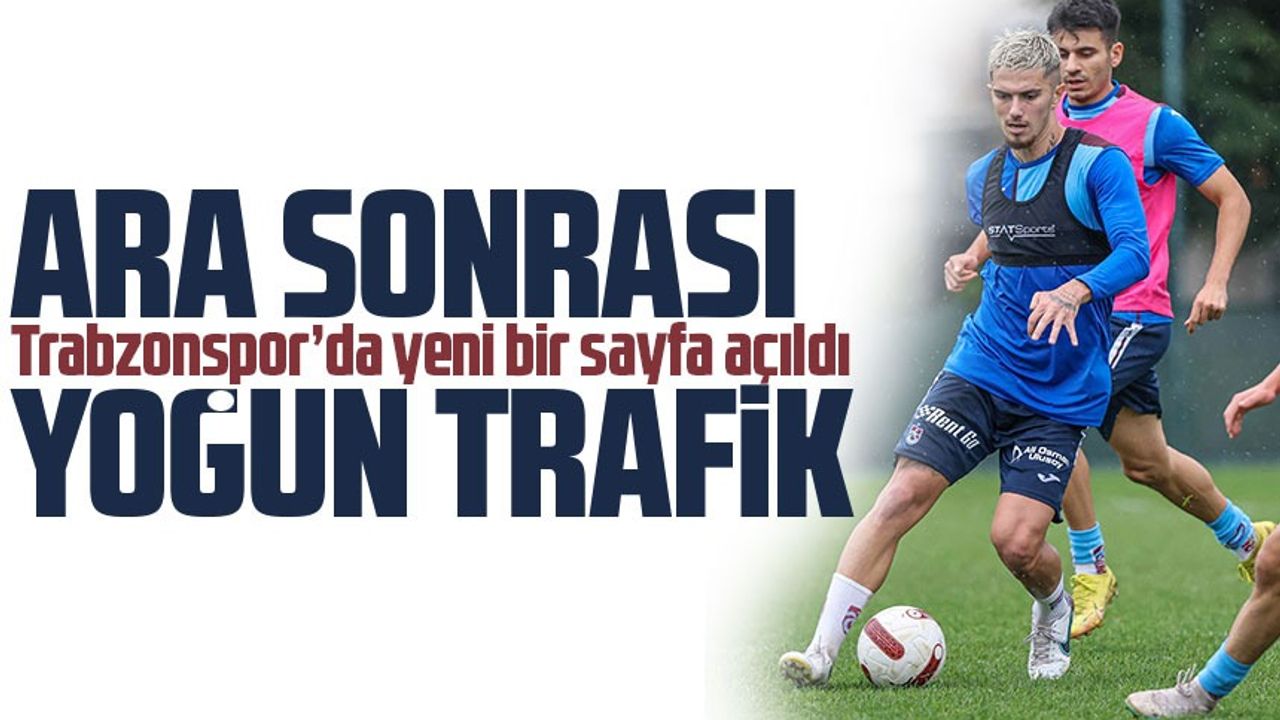 Trabzonspor’da yeni bir sayfa açıldı