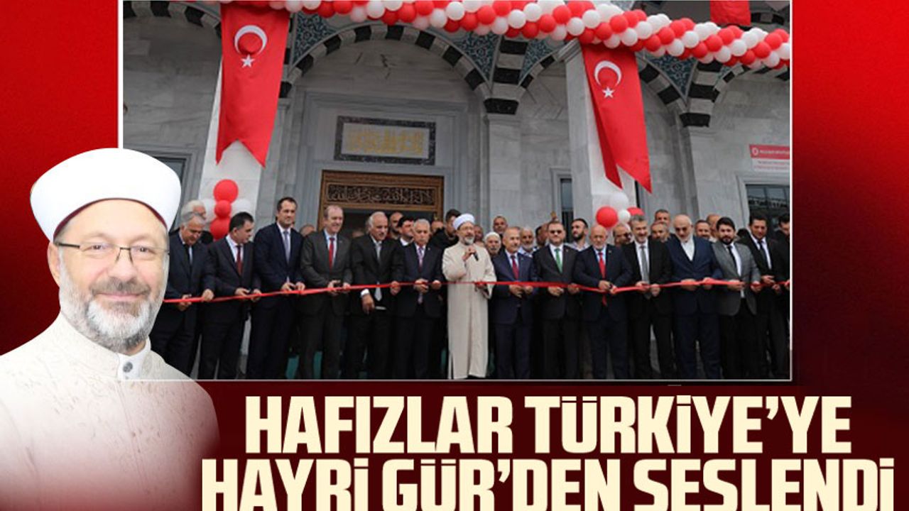 Hafızlar Hayri Gür'den Türkiye'ye seslendi