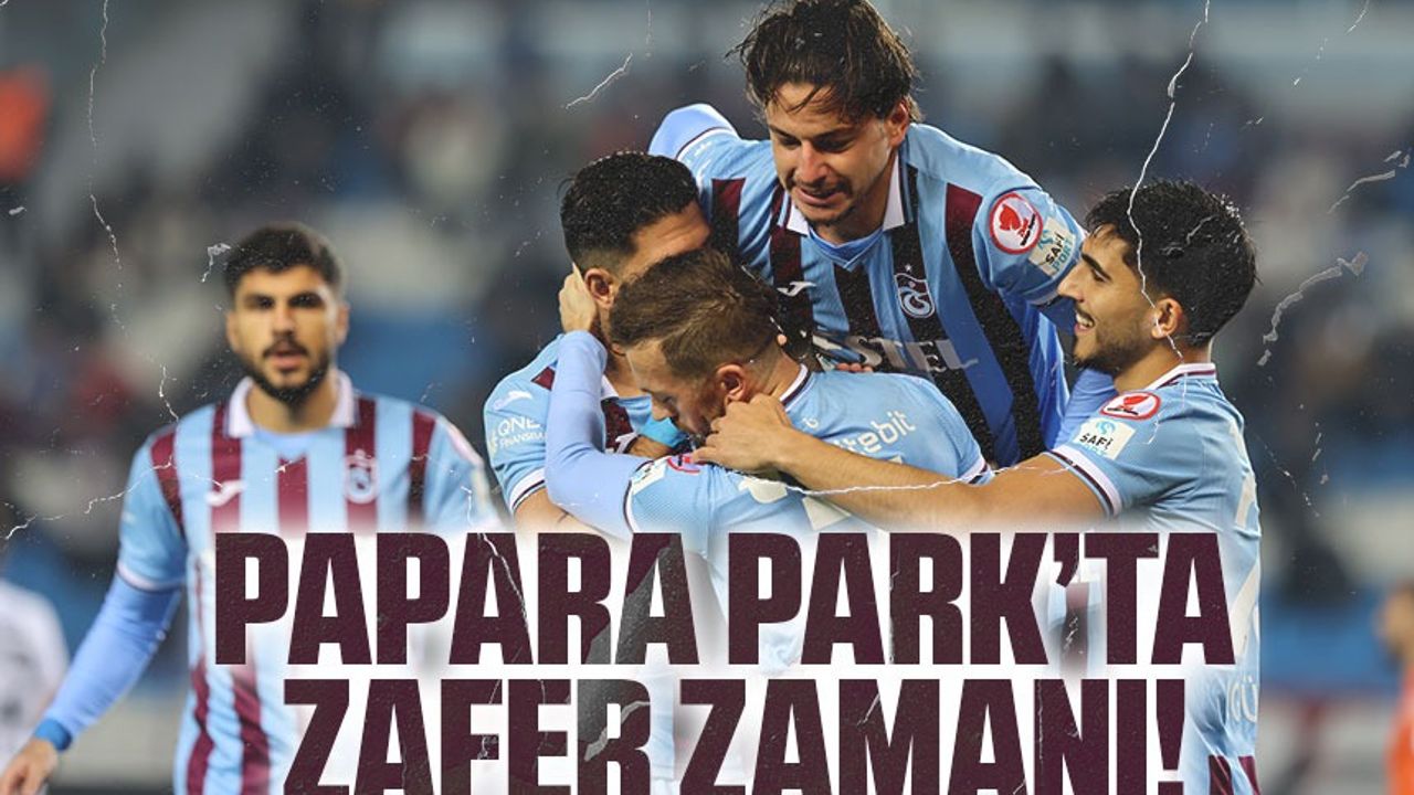 Trabzonspor, Sezonun İlk Yarısını Başakşehir Galibiyeti İle Noktalamak İstiyor