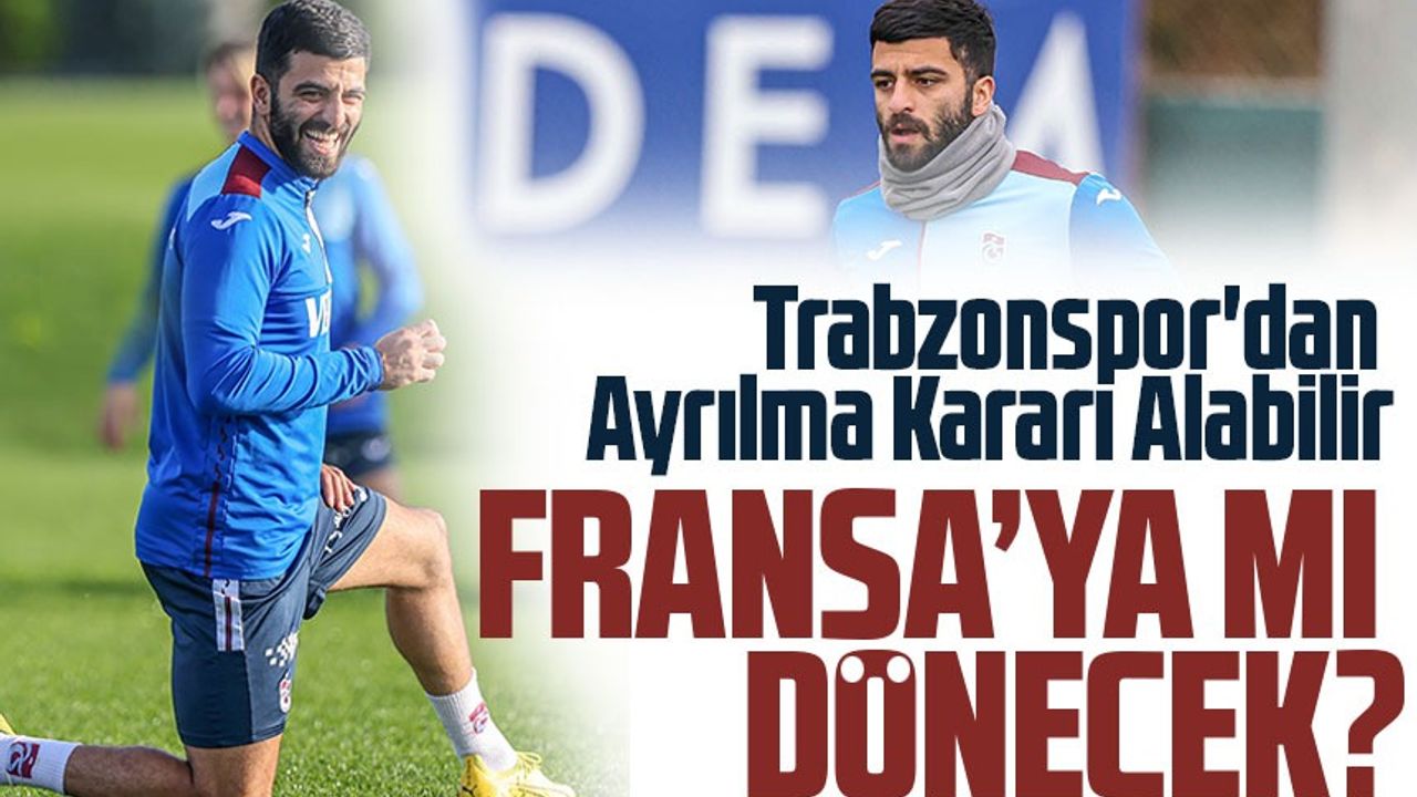 Trabzonspor'da Umut Bozok İle Yollar Ayrılıyor!