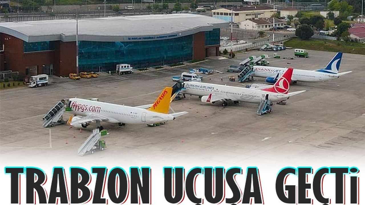 Trabzon Havalimanı, Kasım Ayında Yüksek Uçuş Trafiği ve Yolcu Sayısıyla Parlıyor!