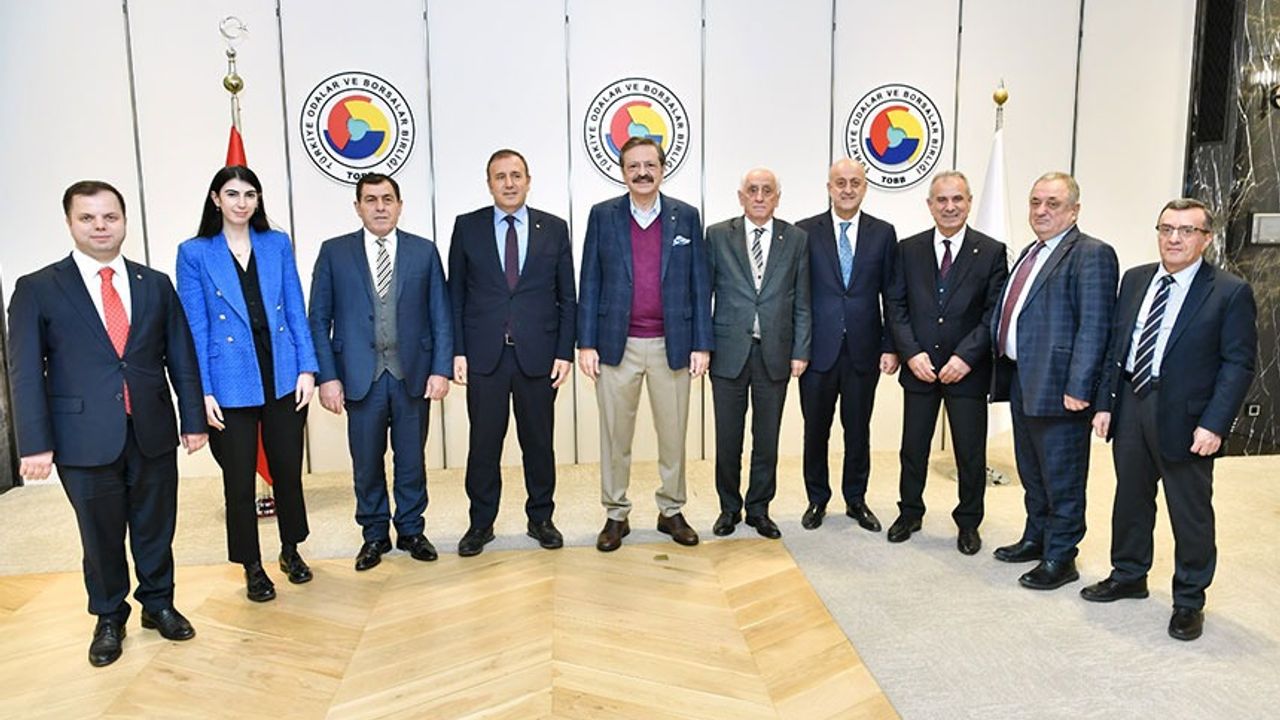 Trabzon Reel Sektör Platformu Heyeti Ankara’da Önemli Görüşmeler Gerçekleştirdi