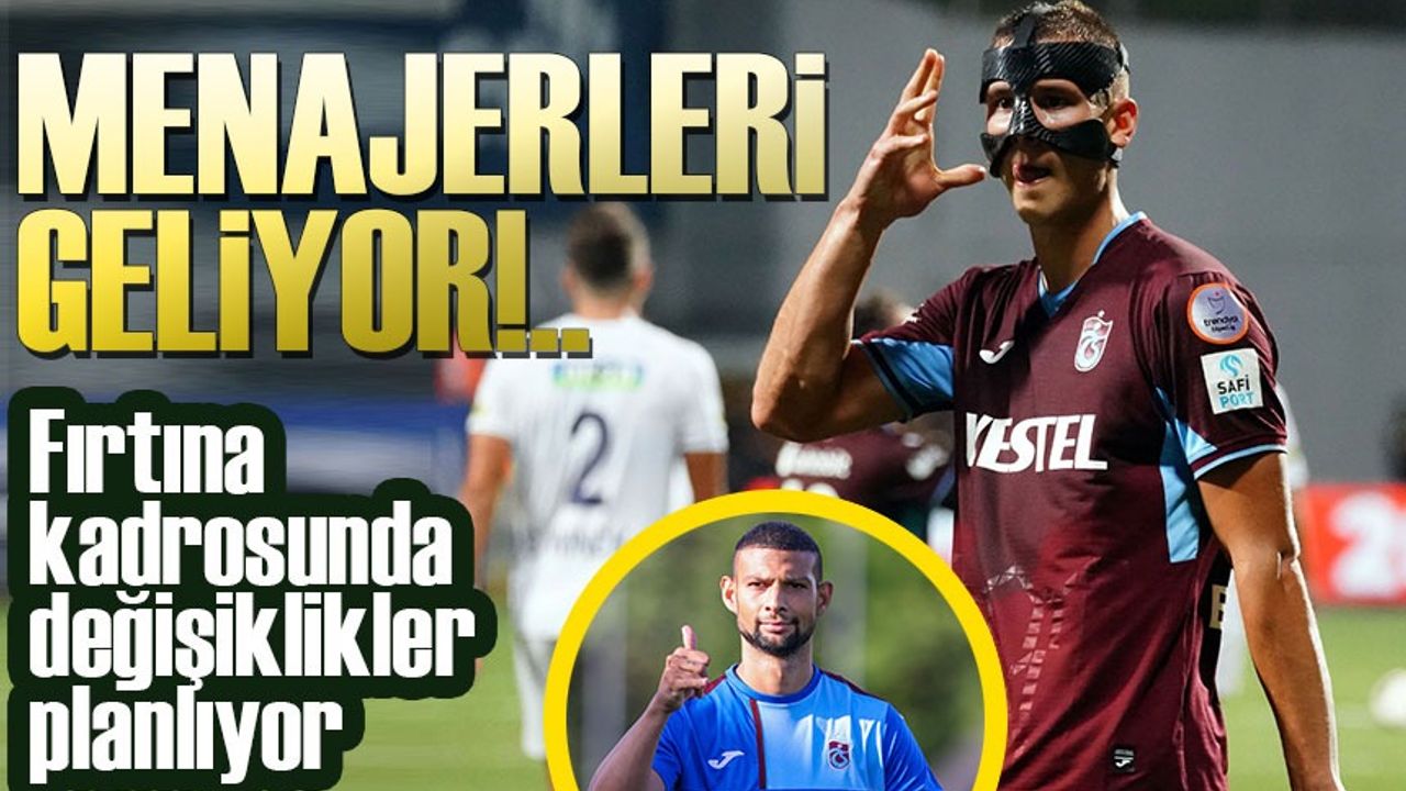 Trabzonspor, Ara Transfer Dönemi İçin Kadro Düzeltmelerine Hazırlanıyor