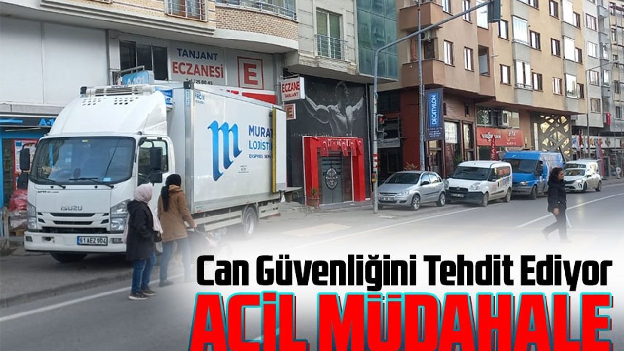 '3 Harfli' Zincir Marketlerin Kaldırım İhlalleri Trabzon'da Can Güvenliğini Tehdit Ediyor