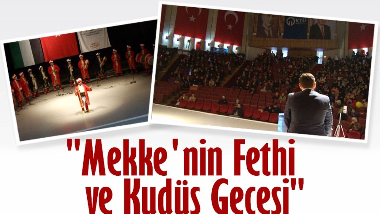 Anadolu Gençlik Derneği (AGD), Özel Programla Mekke'nin Fethi'ni ve Kudüs'ü Anlattı