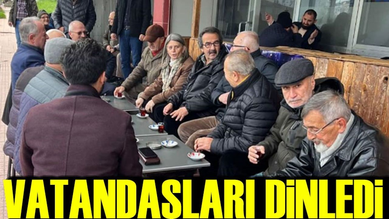 CHP Trabzon Milletvekili Sibel Suiçmez, Akçaabat'ta Vatandaşlarla Buluştu