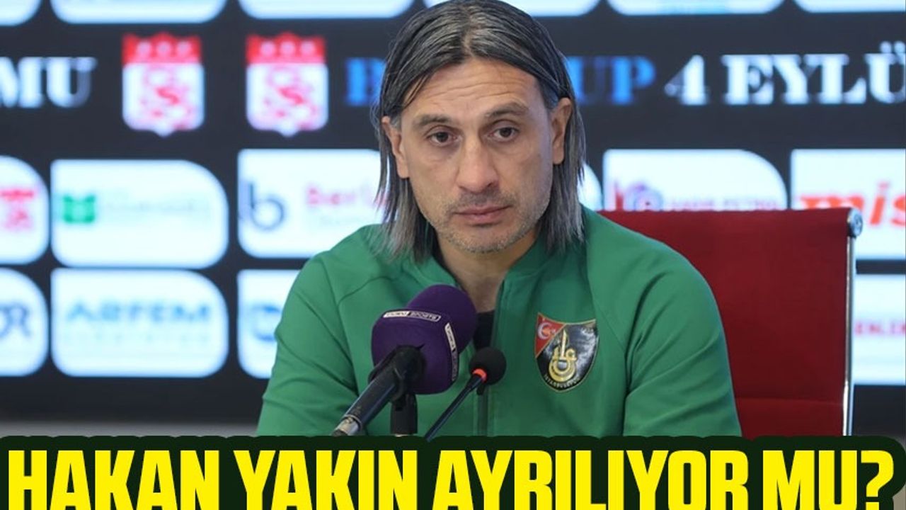 Trabzonspor Maçındaki Olayların Ardından PFDK Ceza Alan İstanbulspor'da Hakan Yakın, Ayrılık İhtimalini Değerlendirdi