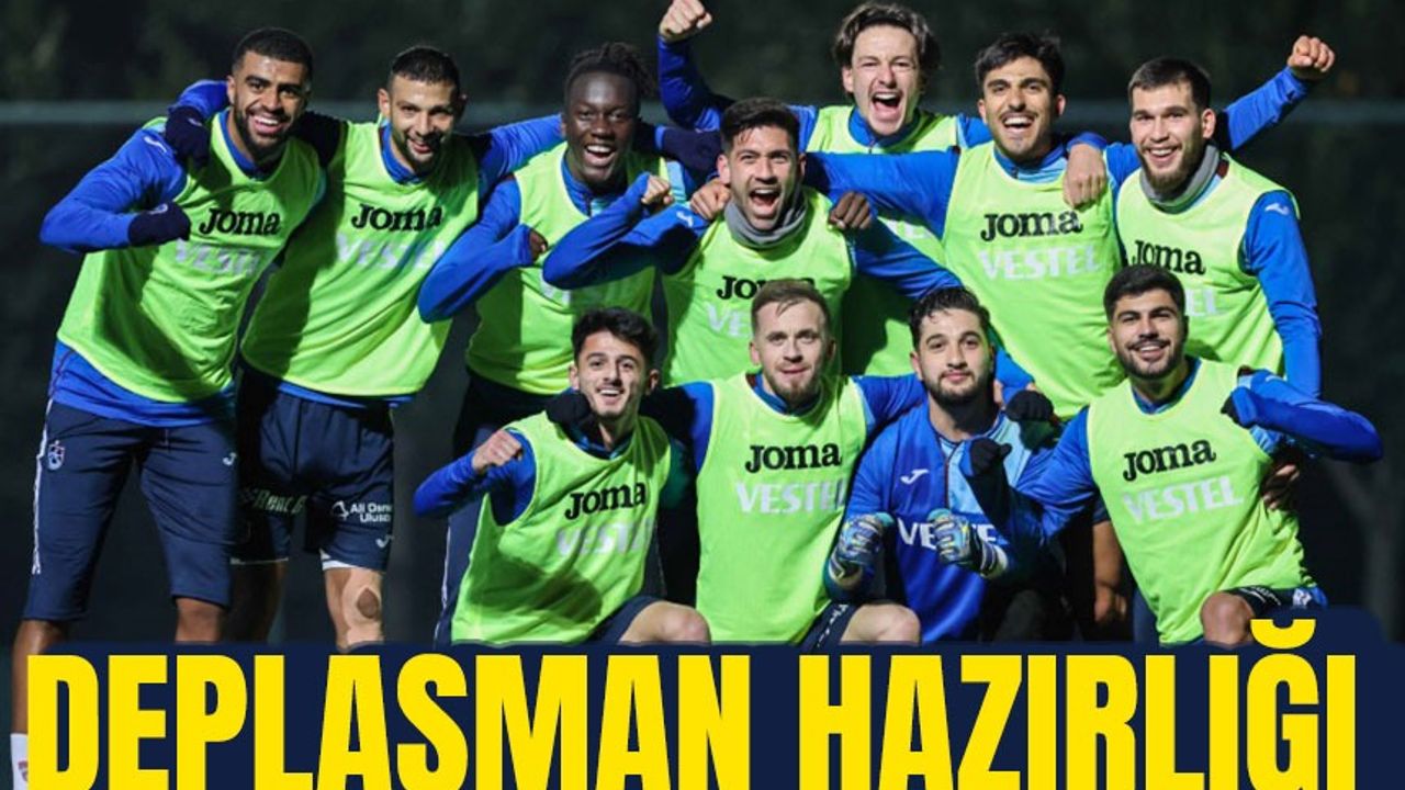 Trabzonspor, MKE Ankaragücü ile oynayacağı deplasman maçı için hazırlıklarını sürdürüyor