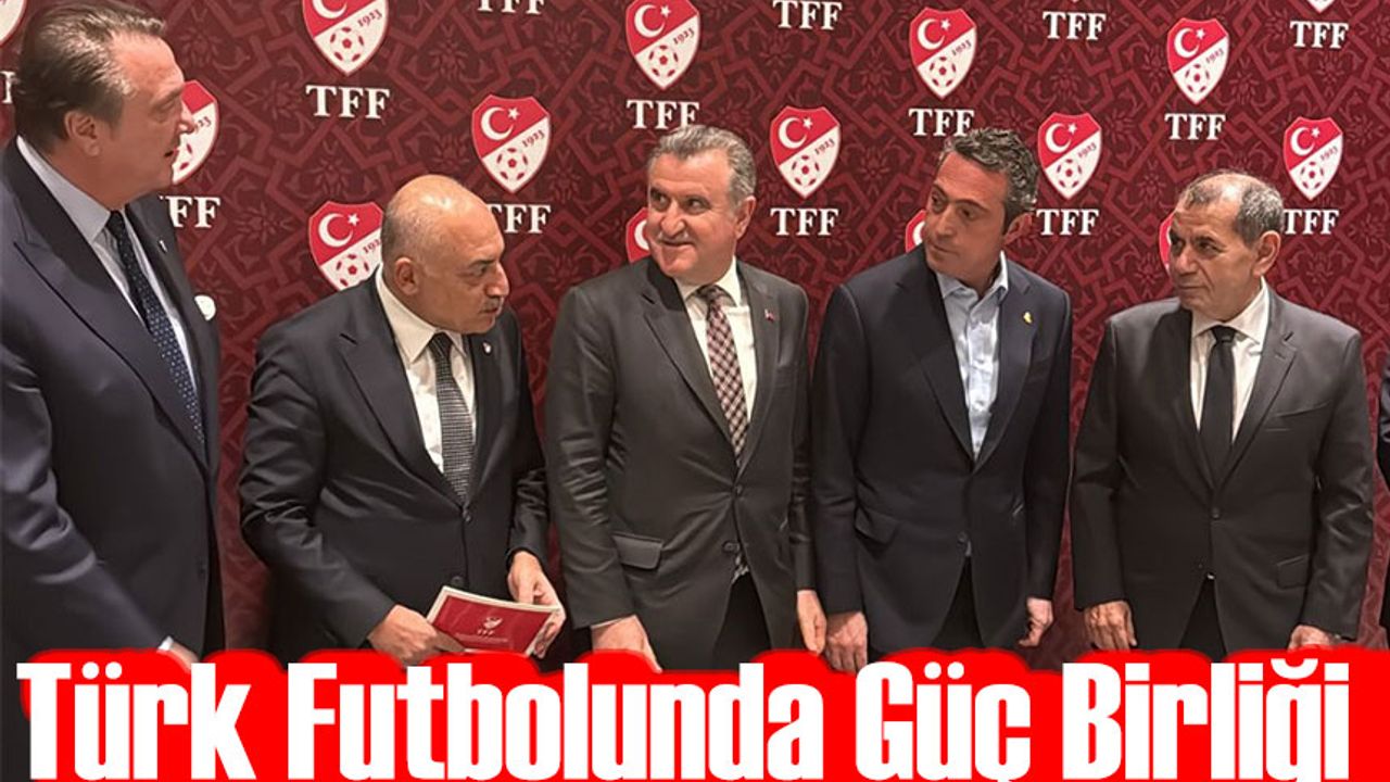 Türk Futbolunda Güç Birliği: Gençlik ve Spor Bakanı ile TFF Başkanı Kulüpler Birliği Toplantısında Buluştu
