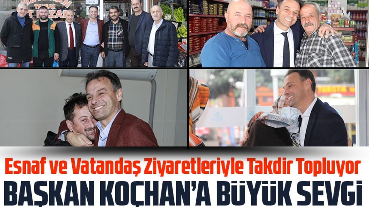 Maçka Belediye Başkanı Koray Koçhan, Esnaf ve Vatandaş Ziyaretleriyle Takdir Topluyor