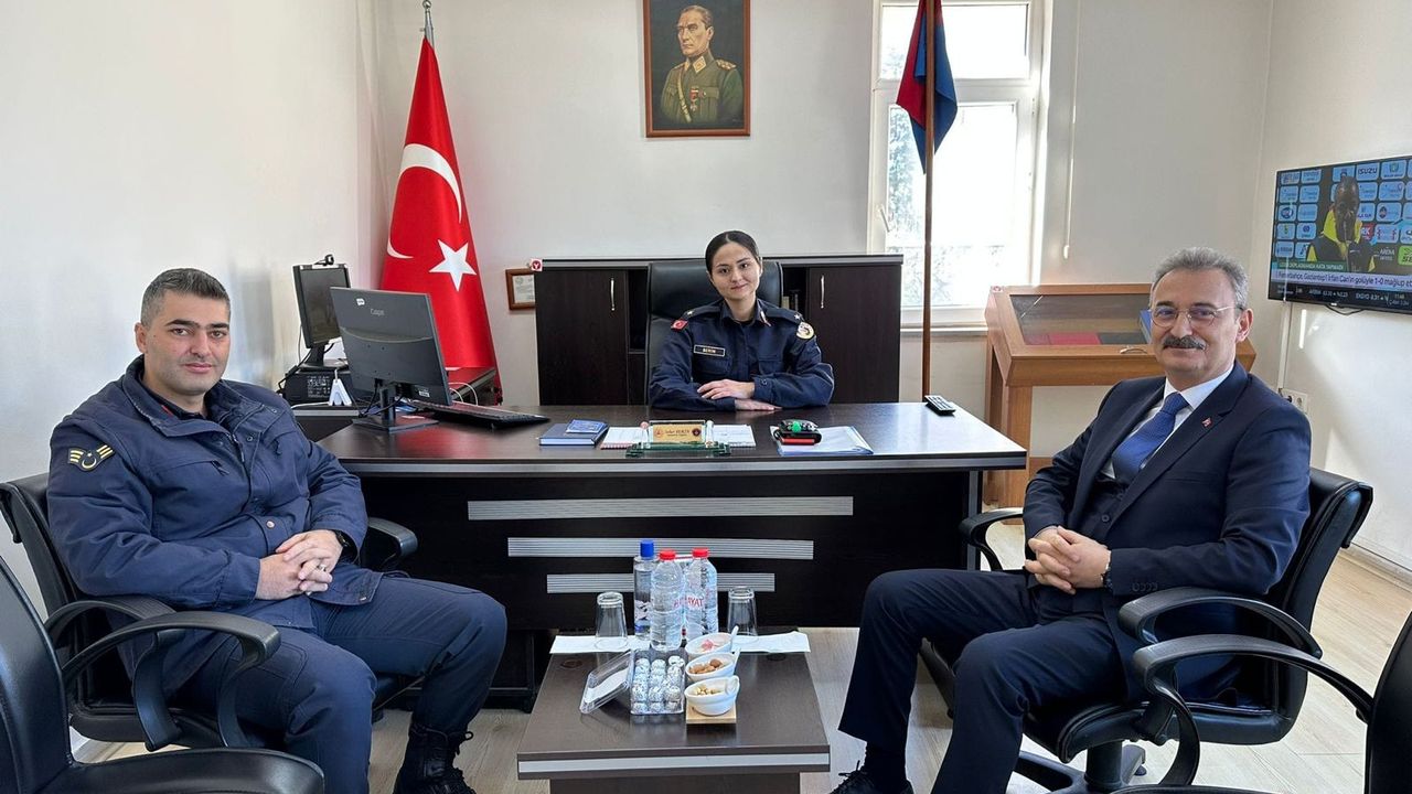 Trabzon’un o ilçesine kadın komutan atandı