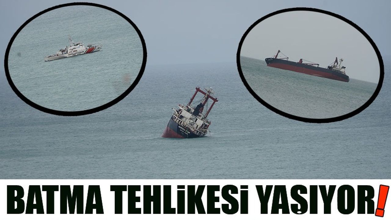 Trabzon Limanından Yola Çıkan Üre Yüklü Gemi, Romanya Açıklarında Batma Tehlikesi Yaşıyor
