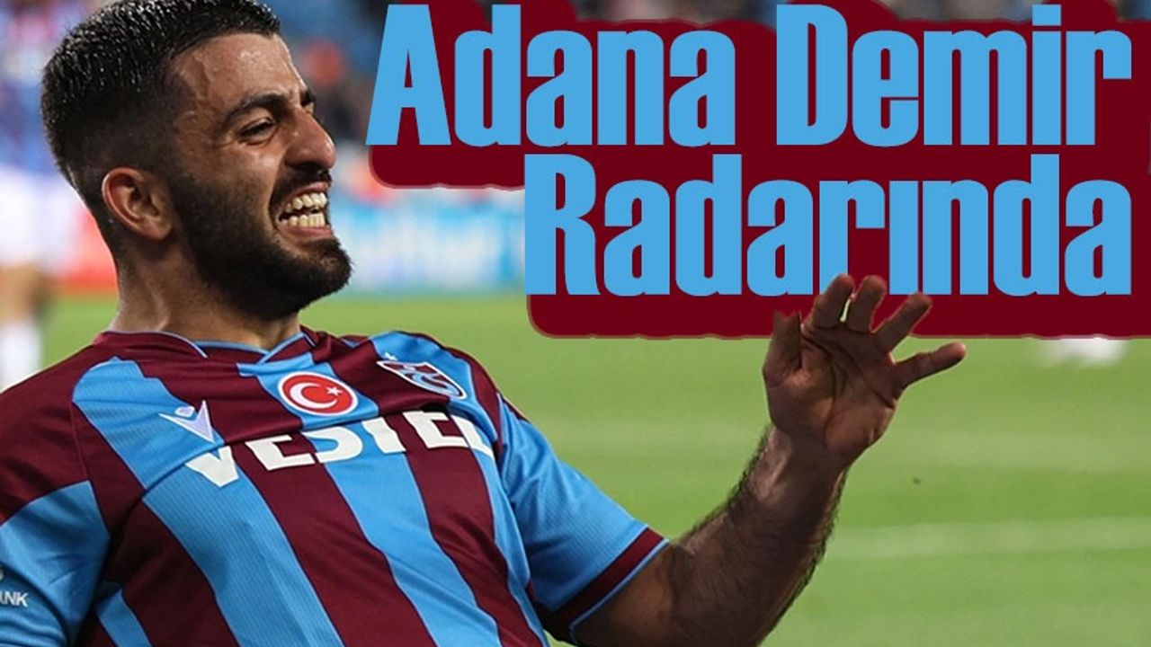 Trabzonspor'un Umut Bozok'u Adana Demirspor'un Radarında: Umut Bozok'un Geleceği Adana Demirspor İlgisiyle Aydınlandı
