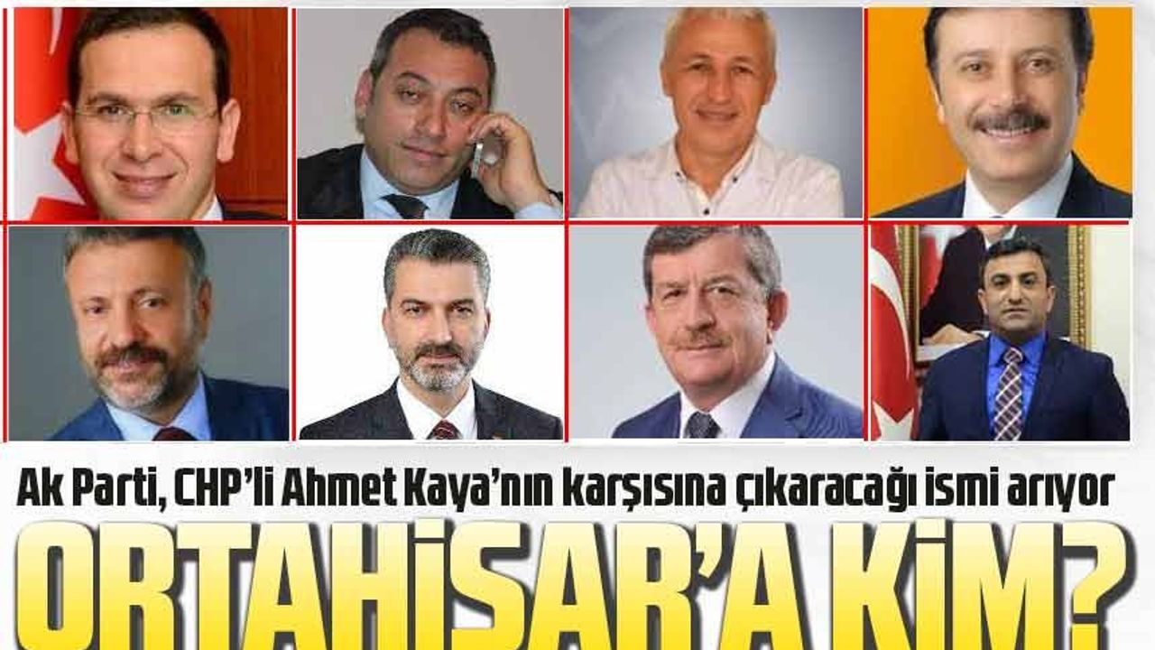 AK Parti, CHP’li Ahmet Kaya’nın karşısına çıkaracağı ismi arıyor