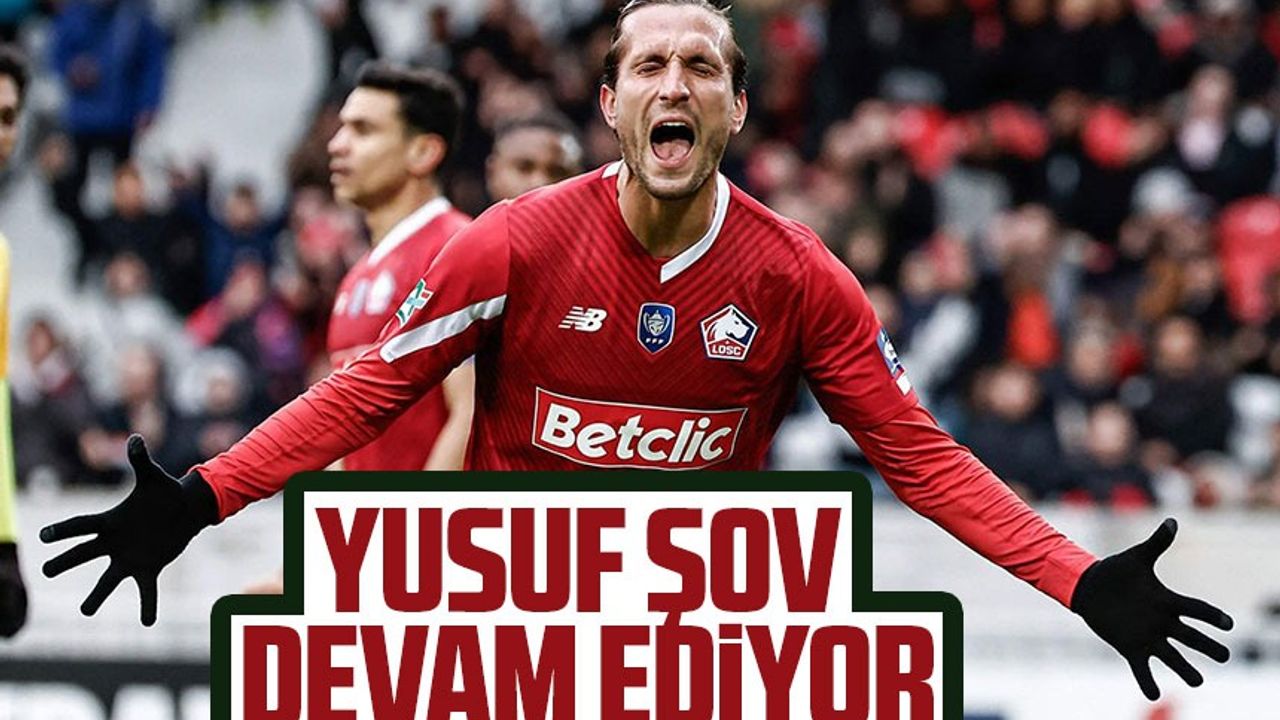 Eski Trabzonsporlu Yusuf Yazıcı, Fransa Kupası'nda 2 Gol ve 2 Asistle Şova Devam Ediyor