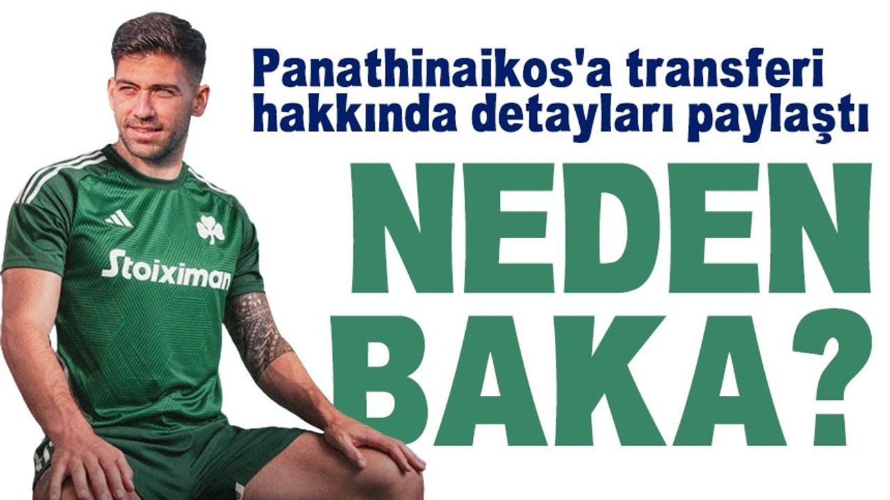 Bakasetas, Trabzonspor'dan Panathinaikos'a Transferini Açıkladı