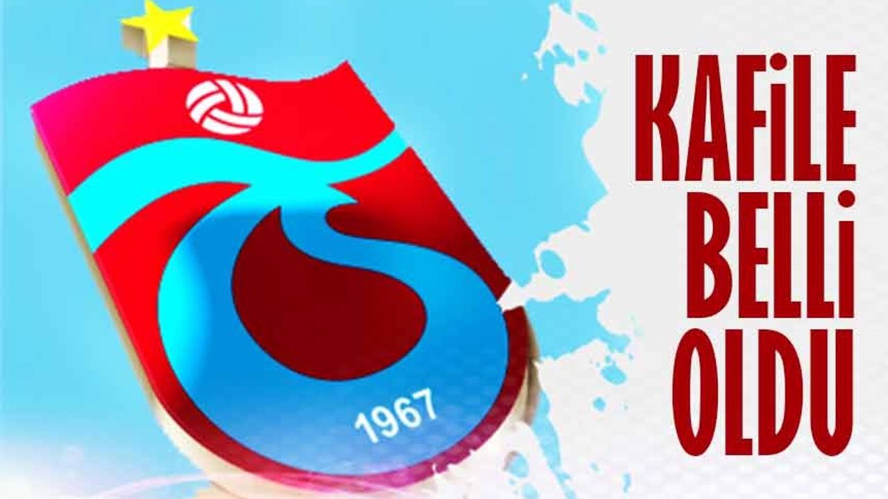 Trabzonspor’un Çaykur Rizespor kamp kadrosu açıklandı
