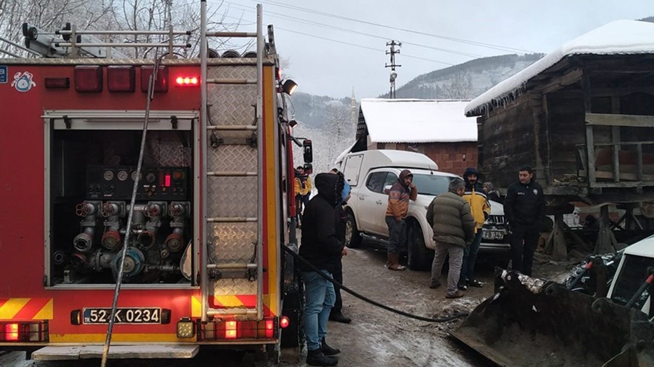 Ordu Gölköy İlçesinde Ev Yangınında Acı Kayıp: Oğul Hayatını Kaybetti