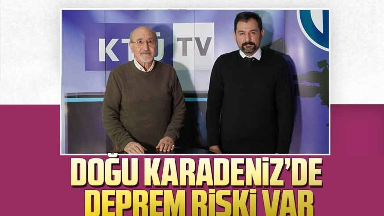 KTÜ Jeoloji Mühendisliği Emekli Prof. Dr. Osman Bektaş, Doğu Karadeniz Bölgesi'nde Deprem Tehlikesine Dikkat Çekiyor