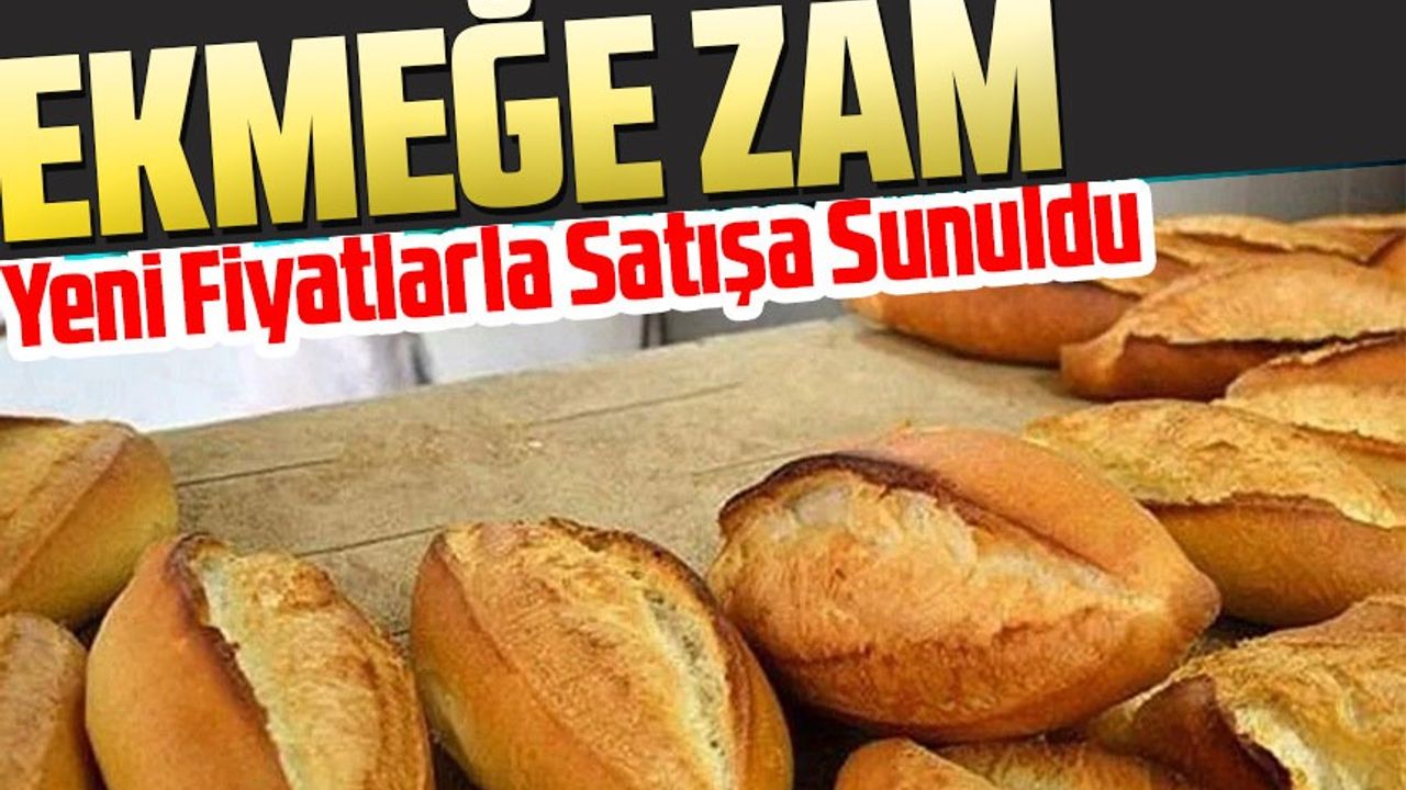 Trabzon'da Ekmek Fiyatları Yeni Yılda Arttı! Ekmek Gramajları Artış Göstererek Yeni Fiyatlarla Satışa Sunuldu