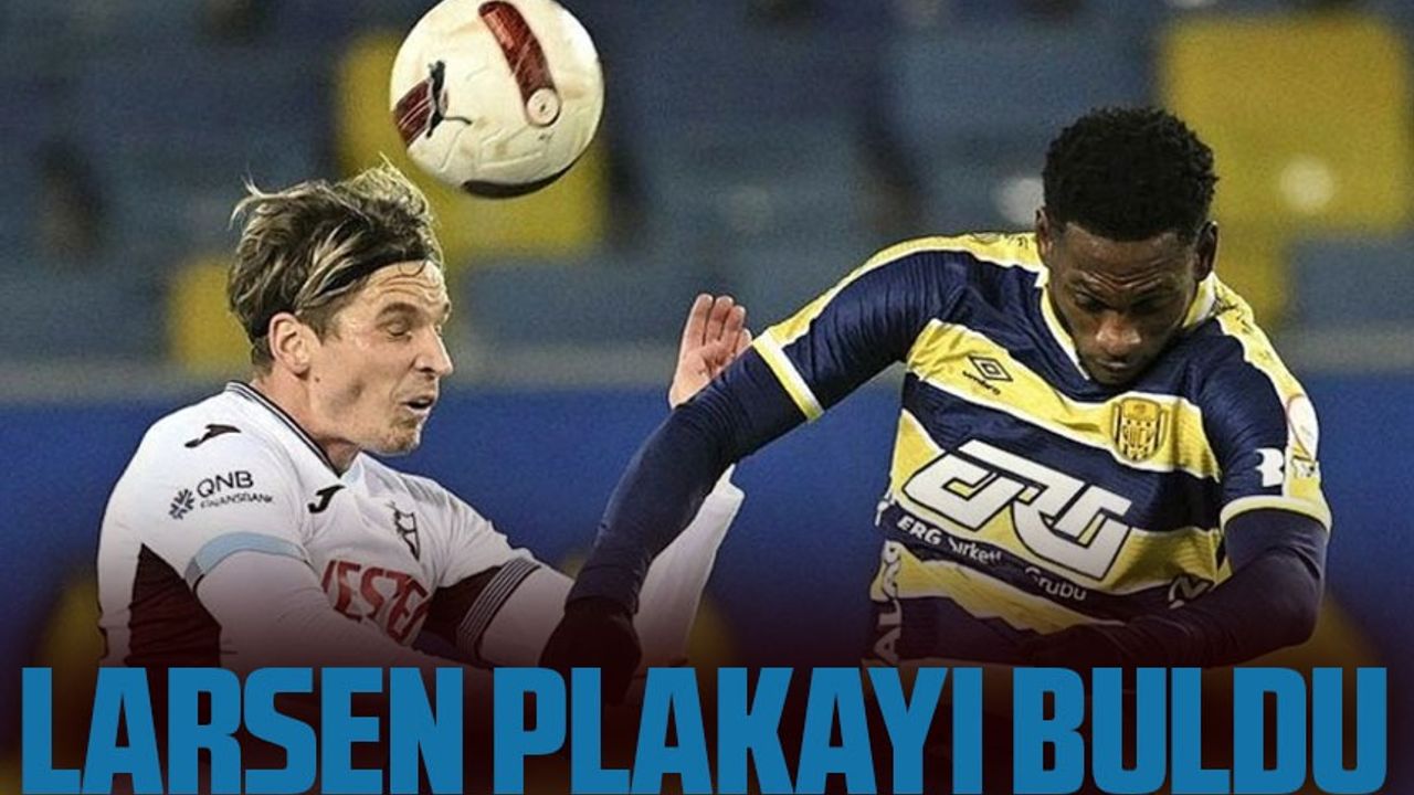 Stryger Larsen, Trabzonspor'da 61. Maçına Çıktı ve Plakayı Buldu