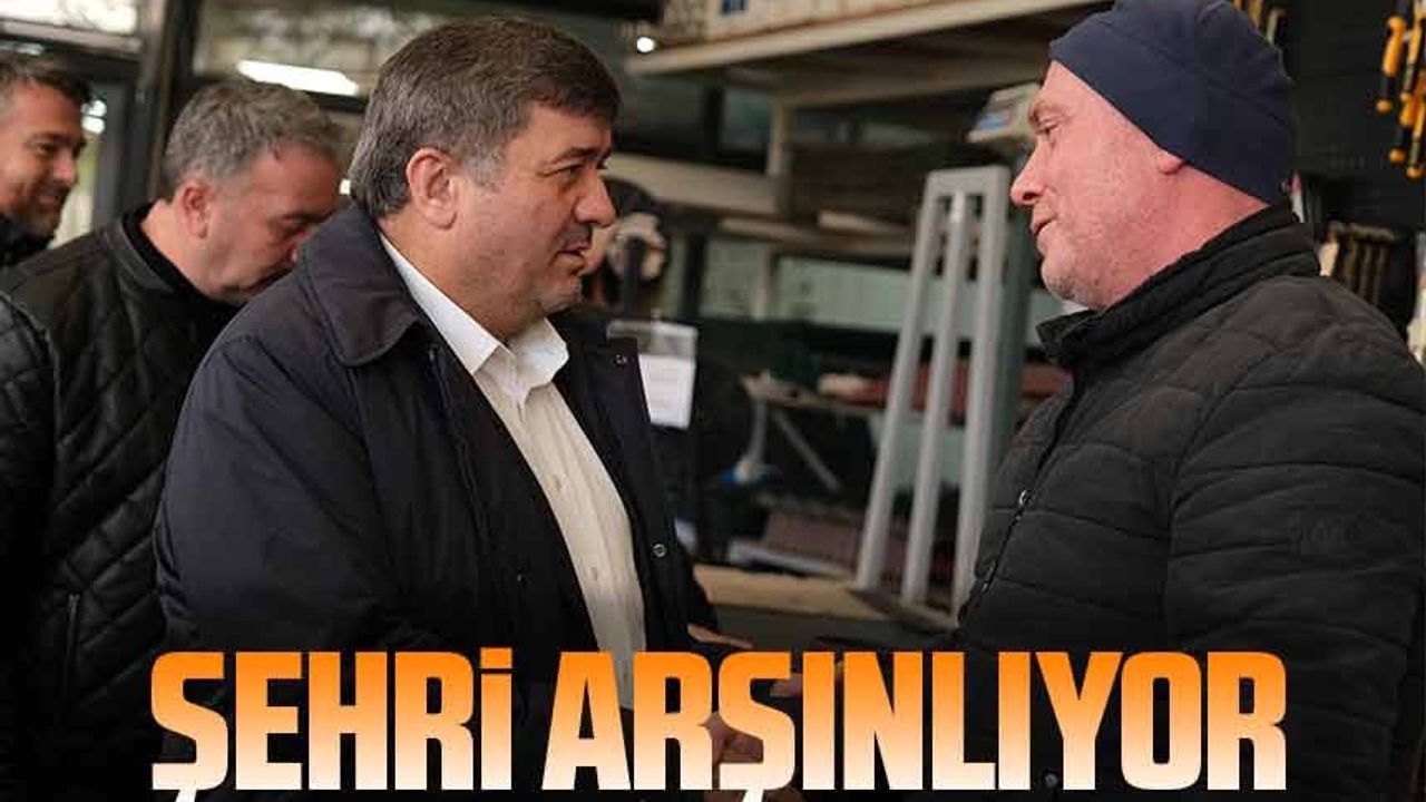 Giresun Belediye Başkanı Aytekin Şenlikoğlu, İşletmeleri ve Esnafı Ziyaret Etti
