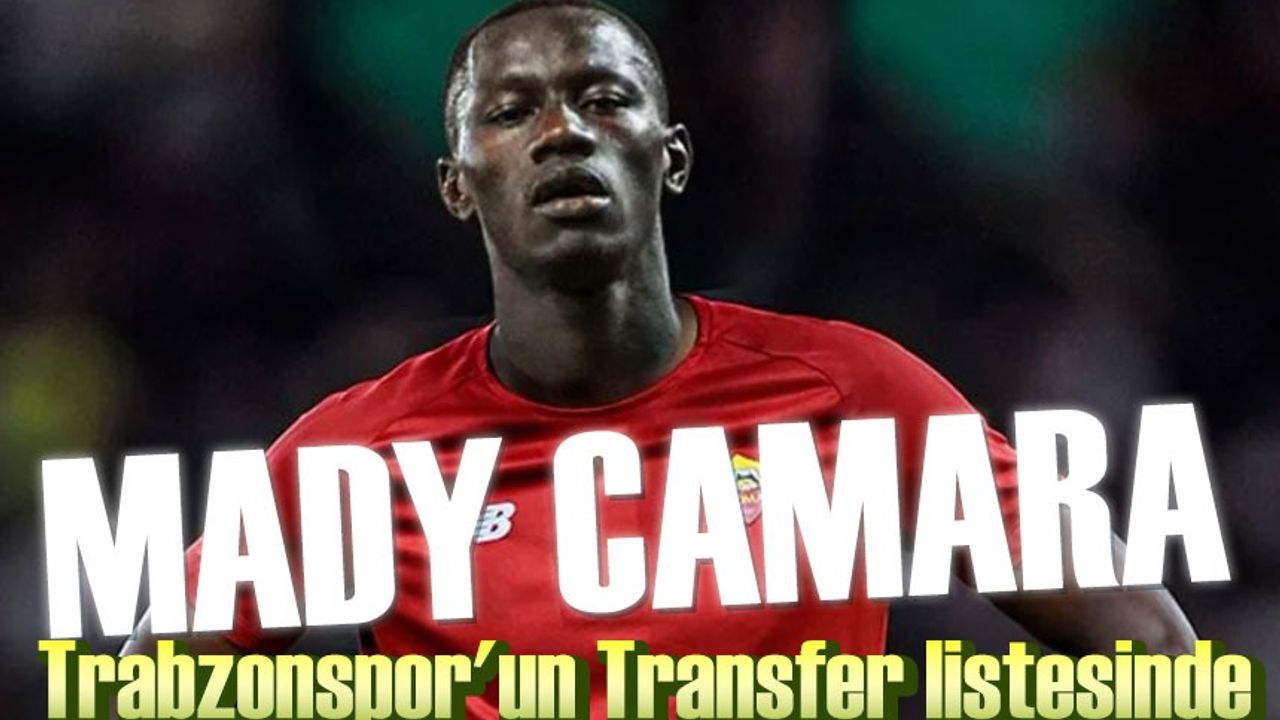 Trabzonspor, Olympiakos'un Orta Saha Oyuncusu Mady Camara'yı Transfer Listesine Aldı