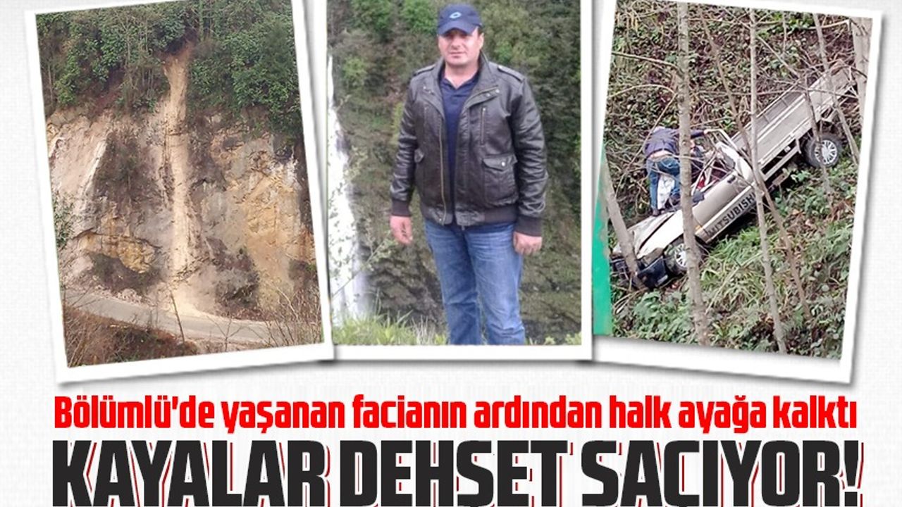 Trabzon’un en büyük mahallelerinden biri olan Bölümlü yaşanan facianın ardından ayağa kalktı