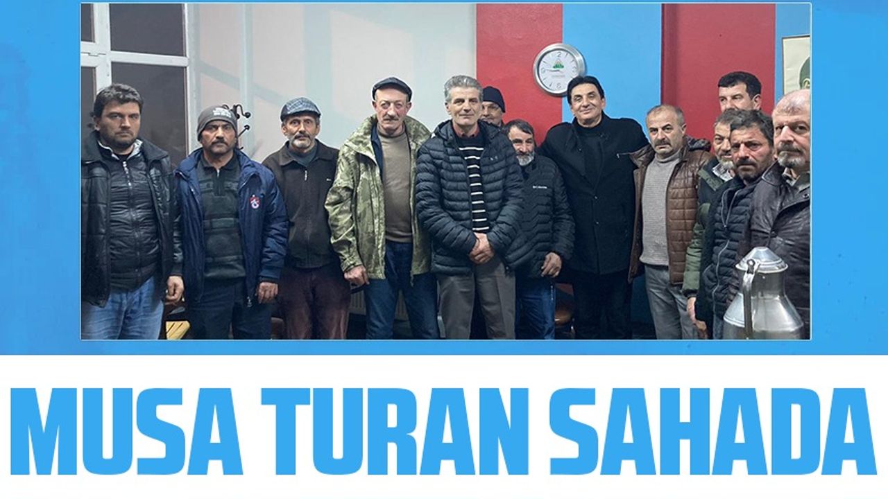 CHP Maçka Belediye Başkan Adayı Musa Turan, Akarsu Mahallesi'ndeki vatandaşlarla bir araya geldi