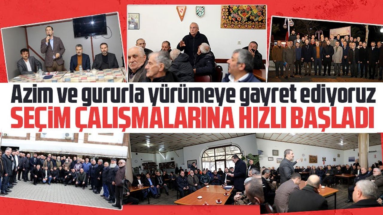 Cumhurbaşkanı Erdoğan'ın Desteğiyle Adaylığını Açıklayan Osman Nuri Ekim, Mahalle Ziyaretlerine Başladı