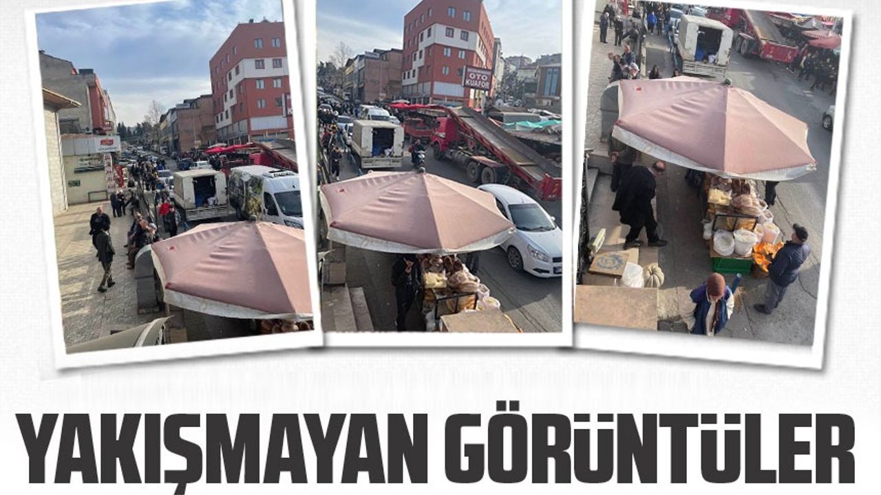 Trabzon Değirmendere Mahallesinde çağa yakışmayan görüntüler kameralara yansıdı