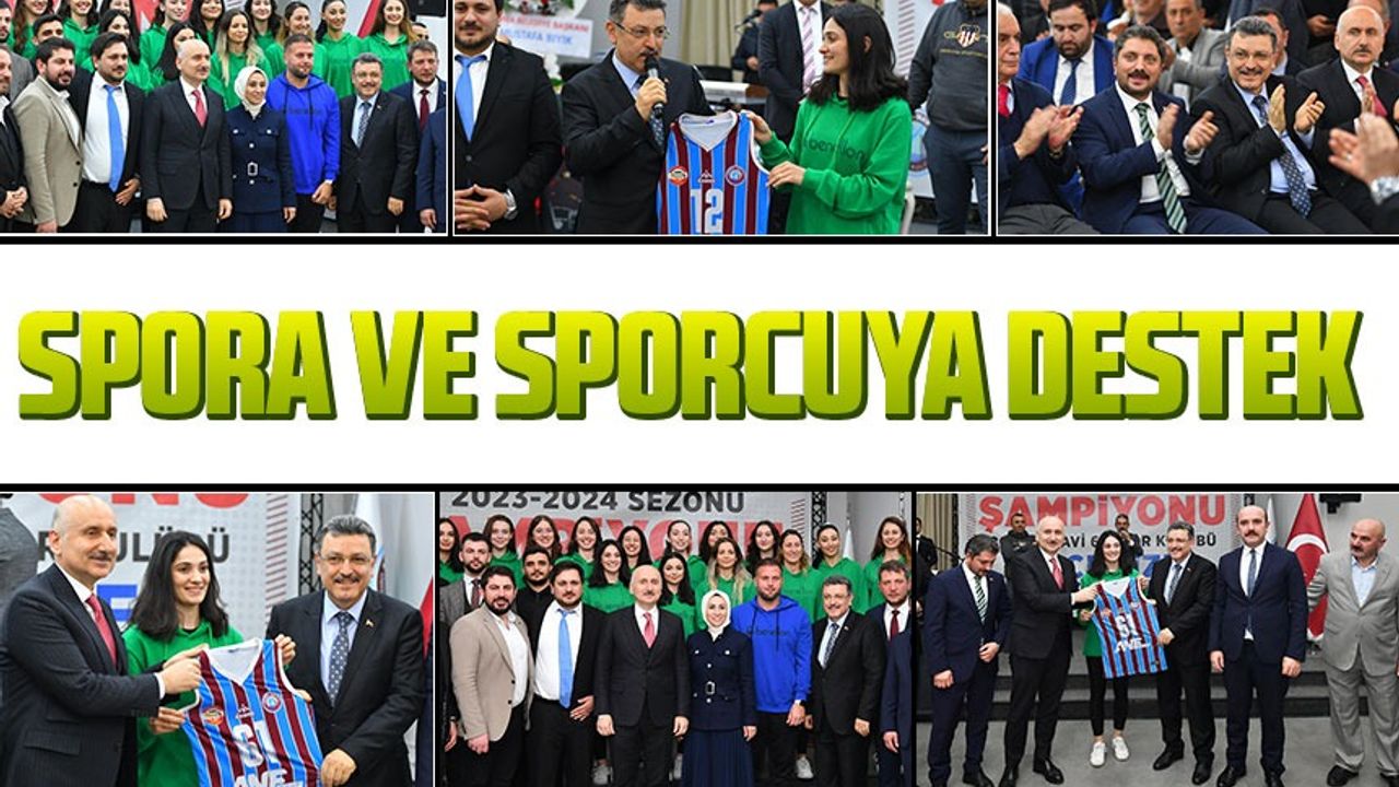 Trabzon Büyükşehir Belediye Başkan Adayı Ahmet Metin Genç, Bordo Mavi Spor Kulübü'ne Destek Sözü Verdi