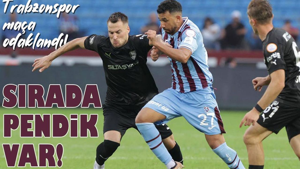 Trabzonspor, Pazar Günü Pendikspor Maçına Odaklandı - Taka Gazete ...