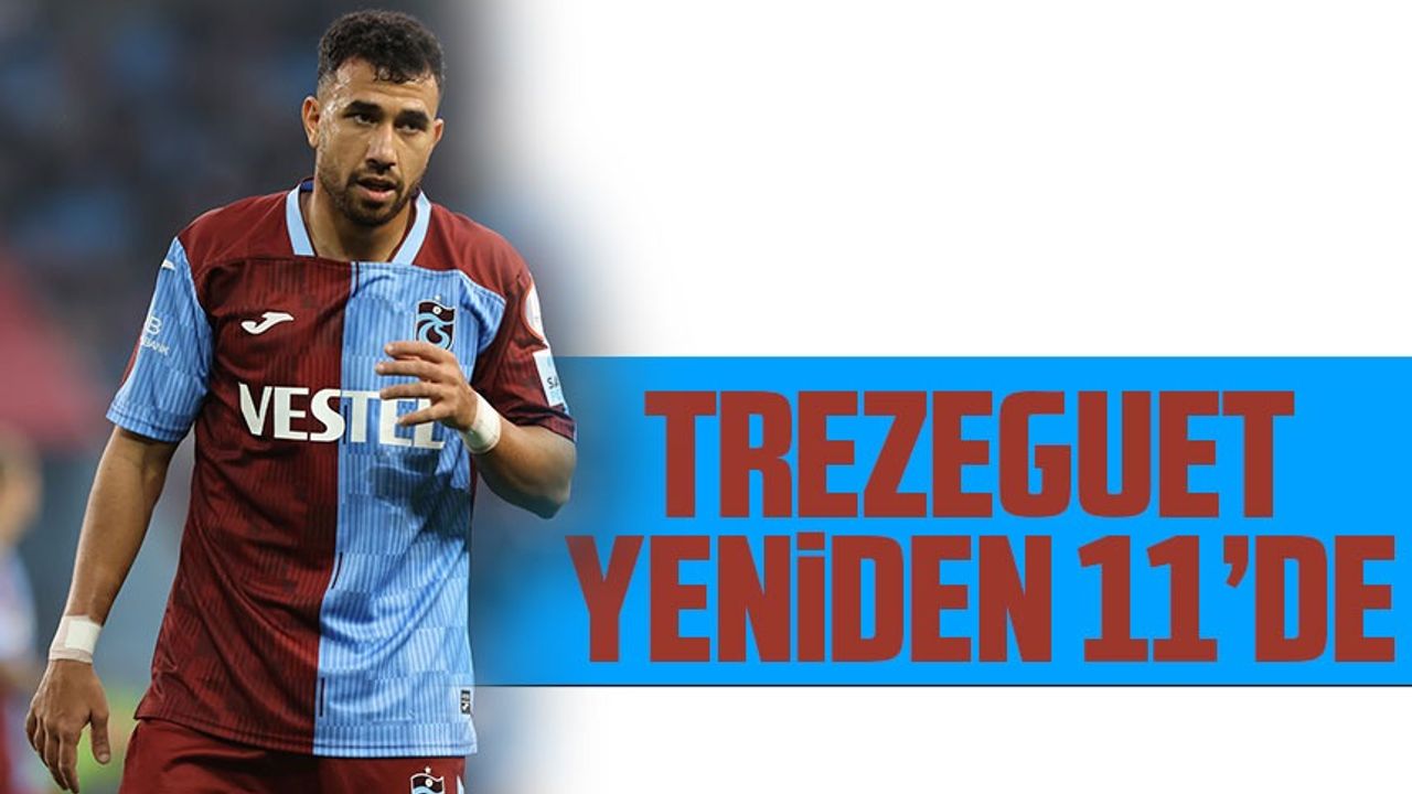 Trabzonspor’un Mısırlı yıldızı Trezeguet yeniden 11’e geri döndü