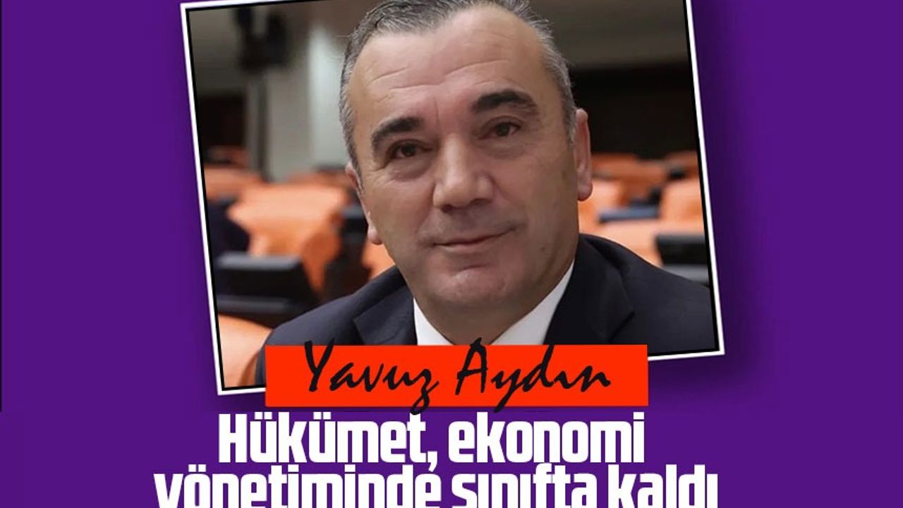 İYİ Parti Milletvekili Yavuz Aydın: Hafize Gaye Erkan'ın istifasına ilişkin sert açıklamalarda bulundu